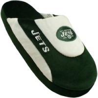 New York Jets Low Pro Stripe Slippers